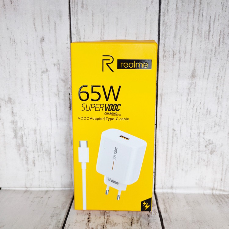 CHARGER OPPO/ REALME SUPER VOOC 65 WATT ORIGINAL 100% USB C