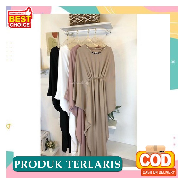 Kaftan Wanita - Kaftan Jumbo - Kaftan Polos - Baju Kaftan Kekinian - Baju Gamis Kaftan - Baju Kaftan