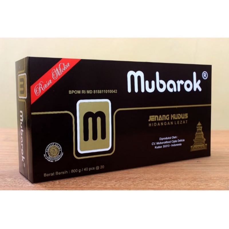 

Jenang Kudus Mubarok Moka, Dos 10x4 s' (Mub. Besar)