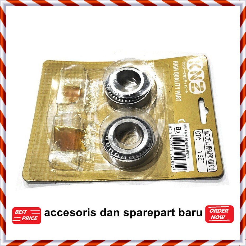 KOMSTIR RACING MEGAPRO NEW 2010 PRODUK SPAREPART MOTOR MERK KNZ