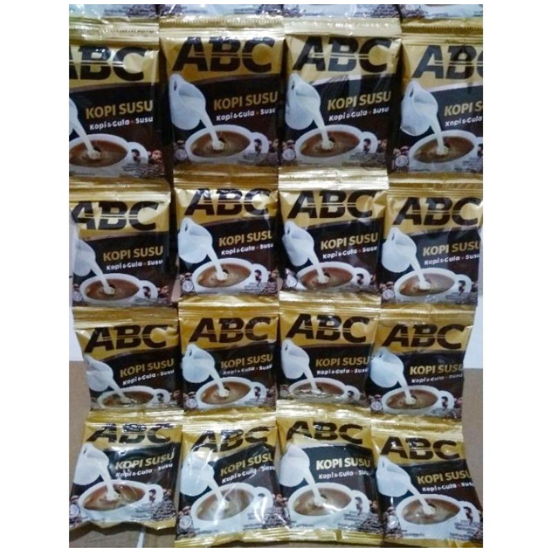 

Kopi ABC susu 31 grm sachet