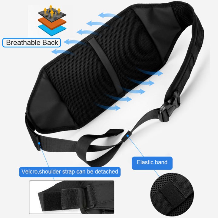 Waistbag Pria Premium Waterproof Bob Zetshop