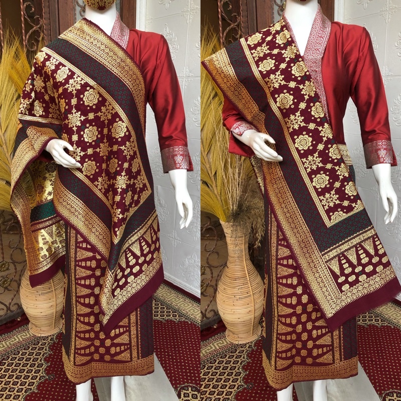 SUPER EXCLUSIVE RAKAM BERLIAN ORI/ songket Lepus Berlian Rakam ORI/songket tenun asli palembang /ilh