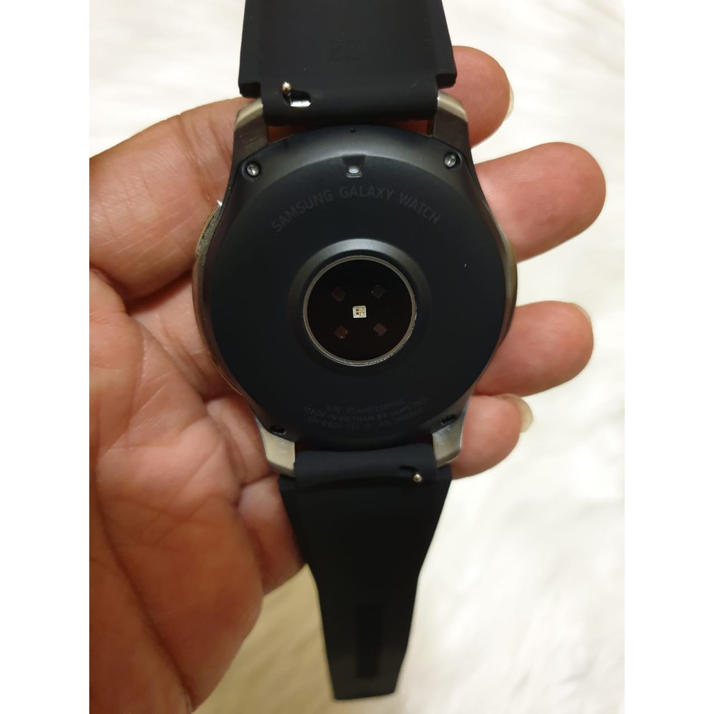 Samsung Galaxy Watch S4 46mm Silver Second Mulus Seperti Baru Original