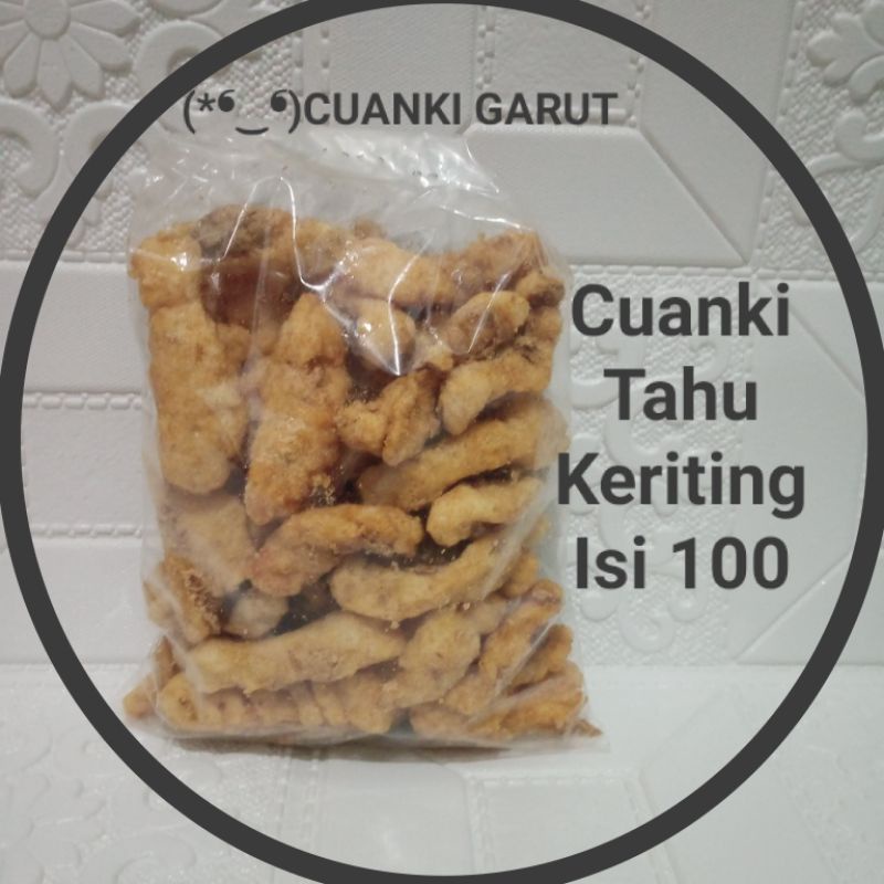 

( BISA COD ) Cuanki Tahu Keriting Toping Baso Aci / Seblak isi 100 pcs