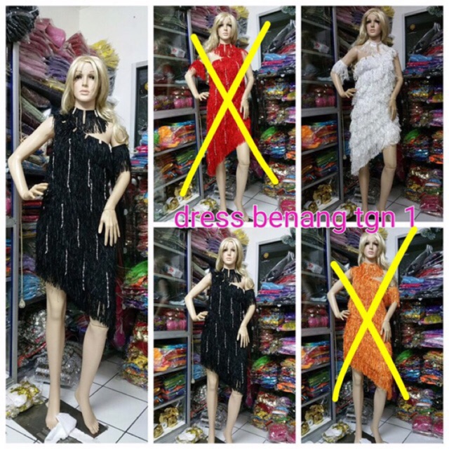 Belly dance dress benang tangan 1 salsa dansa line dance sexy dancer singer senam fitness halloween