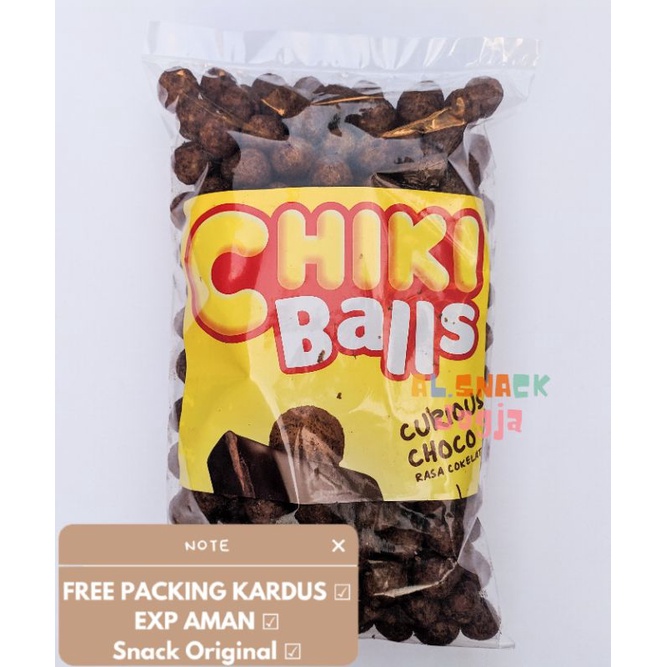 CHIKI BALL COKLAT kemasan 250gr