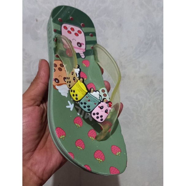 Sandal jepit anak perempuan boba terlaris