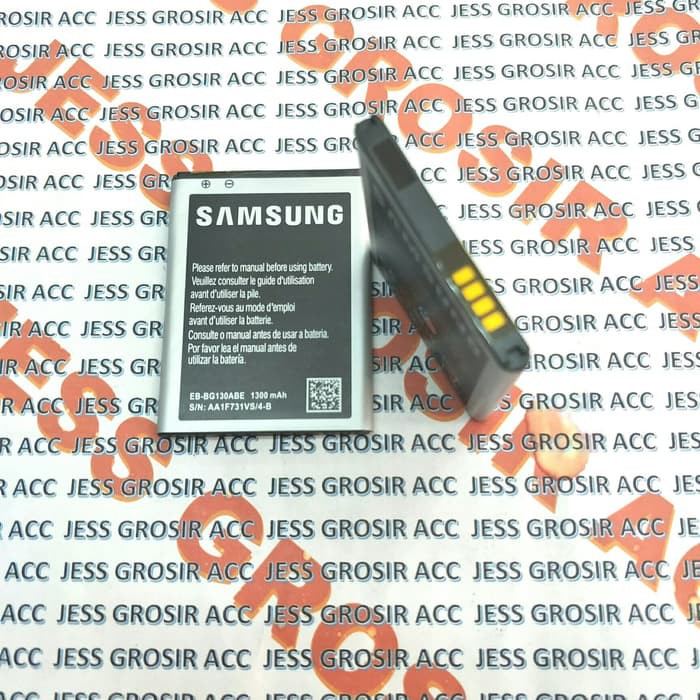 Battery Batre Baterai Samsung G130 Young 2 S5300 EB-BG130ABE STAR 2