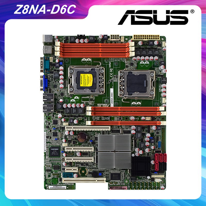 PREORDER ASUS Z8NA-D6C LGA1366 Intel 5500 System Motherboard DDR3 24G PCI-E 16X USB2.0 ATX Quad Core
