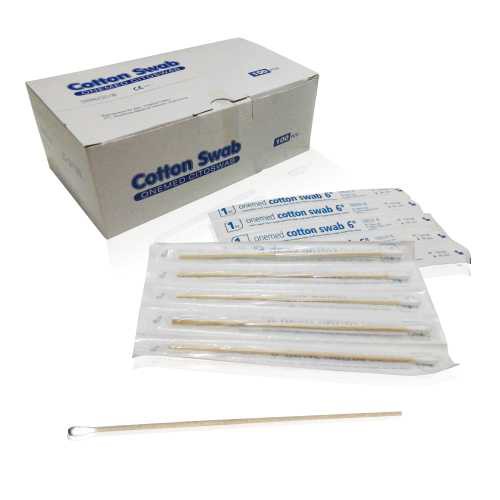 Cotton Swab Steril S isi 100pcs