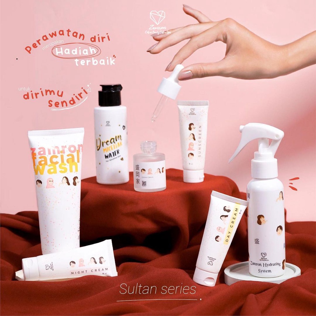 Zamron Skincare Lengkap