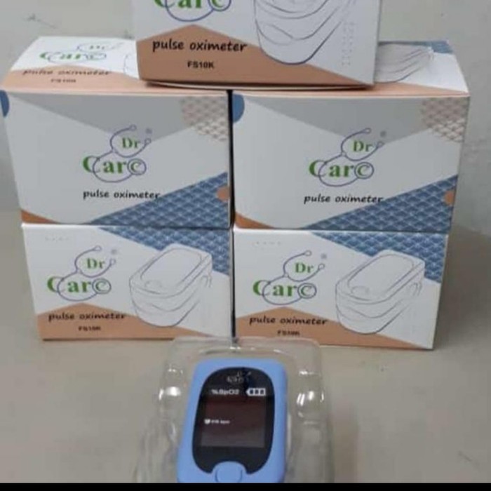 TERBATAS - PULSE OXIMETER FINGERTIP - ALAT PENGUKUR OKSIGEN - OXYMETER DR CARE