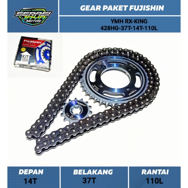 Fujishin GEAR PAKET RXK / RX KING (428HG-37T-14T-110L)