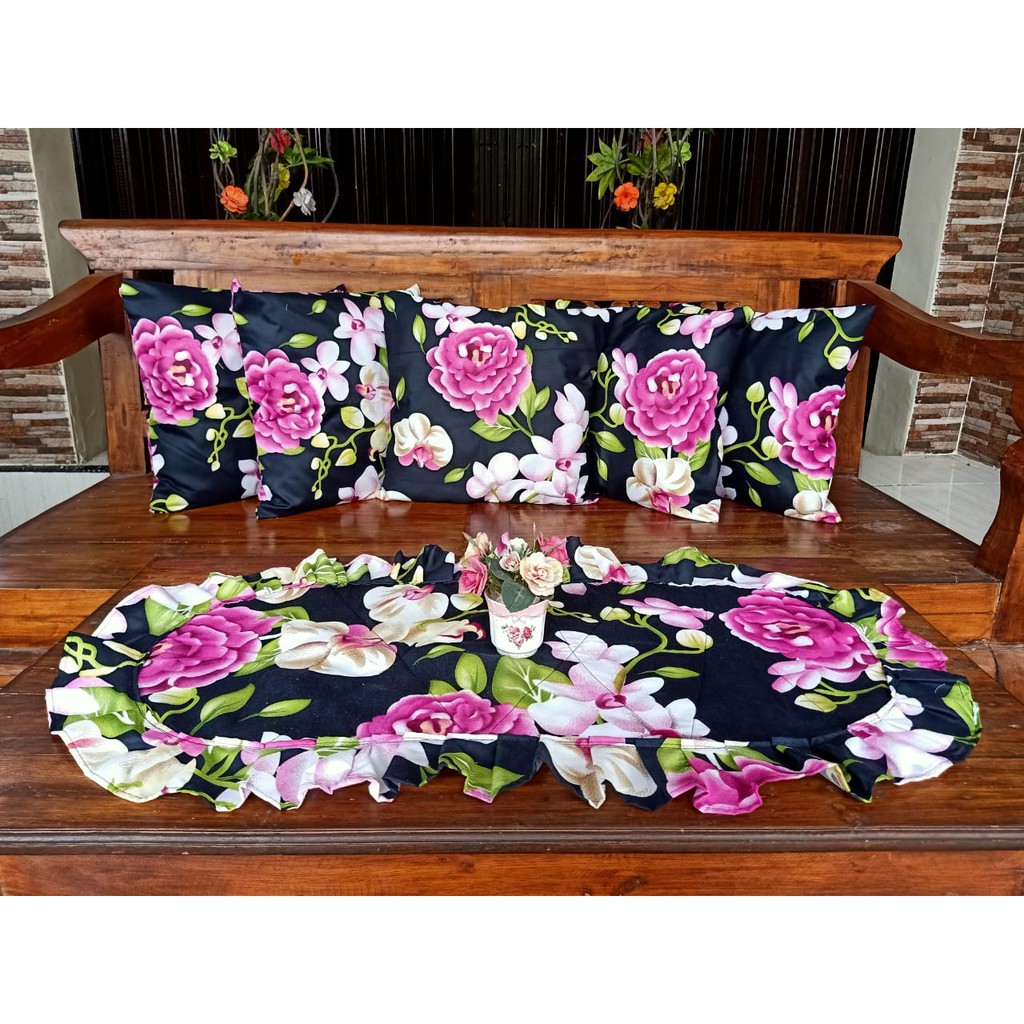 SARUNG BANTAL KURSI / SET SOFA UKURAN 40 x 40 cm / BANTAL | Shopee