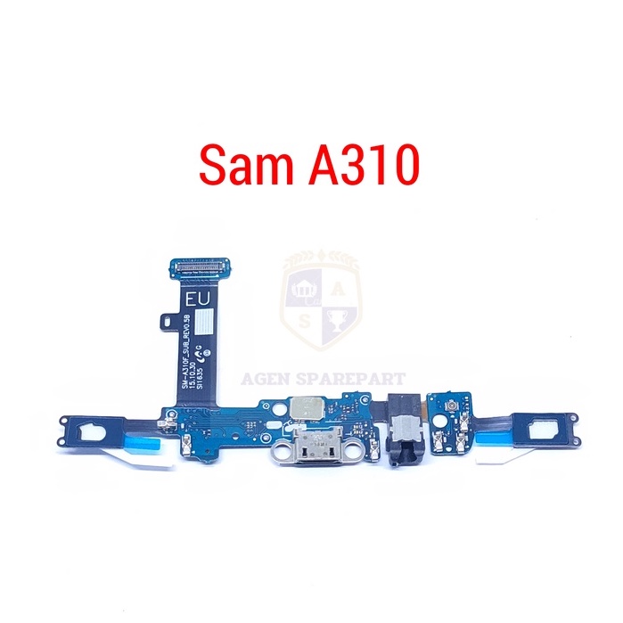 FLEXIBEL FLEXIBLE FLEKSIBEL CONECTOR CHARGR CON TC KONEKTOR CAS SAMSUNG A310 - SAMSUNG A3 2016