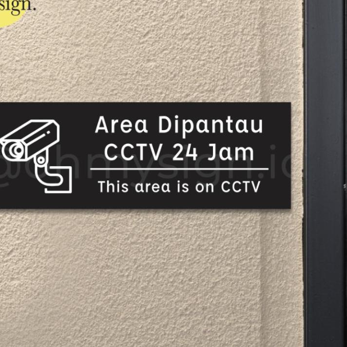 

Flash Sale SIGN BOARD AREA DIPANTAU CCTV 24 JAM SIGN PRINTED LABEL SIGNAGE ダ