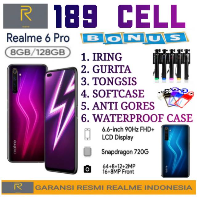REALME 6 PRO 8/128 | REALME 8 4G 8/128 REALME8 5G | C55 6/128 | C25 4/128 RAM 8/128 GB GARANSI RESMI REALME INDONESIA