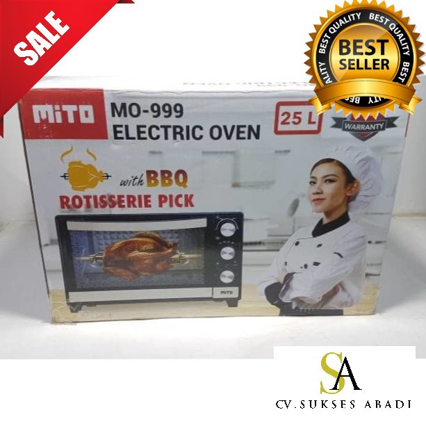 Mito electric oven 25L MO-999 oven listrik 25 liter MO999 Ter murah