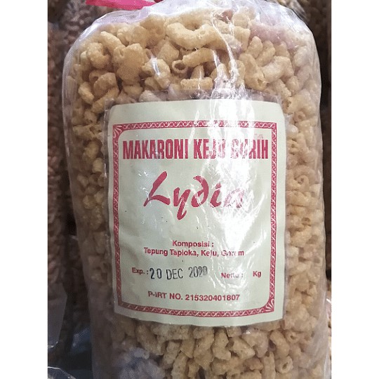 

Makaroni Keju Gurih Lydia 2 kg
