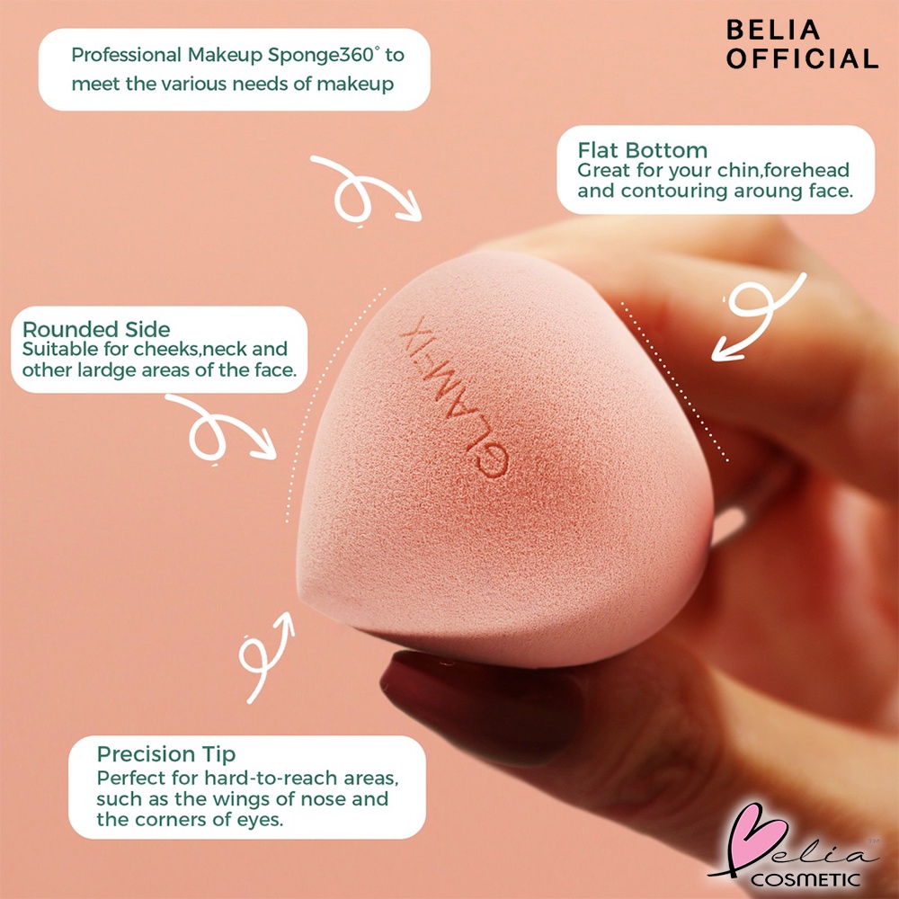 ❤ BELIA ❤ GLAM FIX Sponge Cellulose Cleansing | Facial Cleansing  | Fabulous | Magic Puffing Glamfix