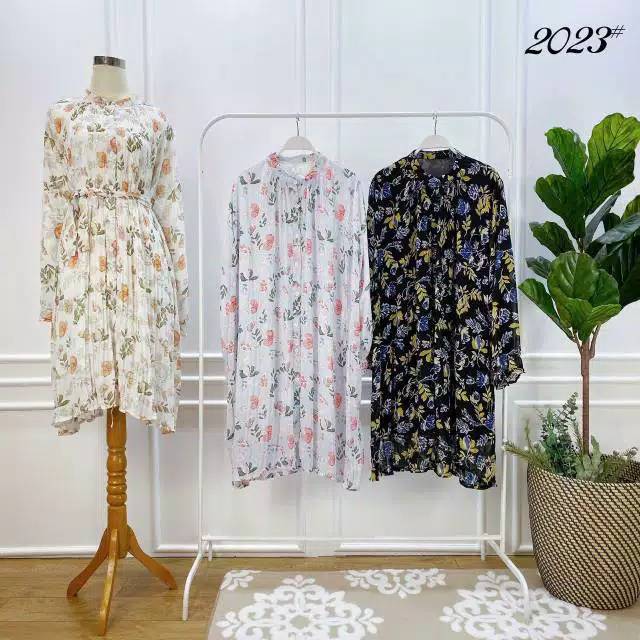 Tunik Plisket Import