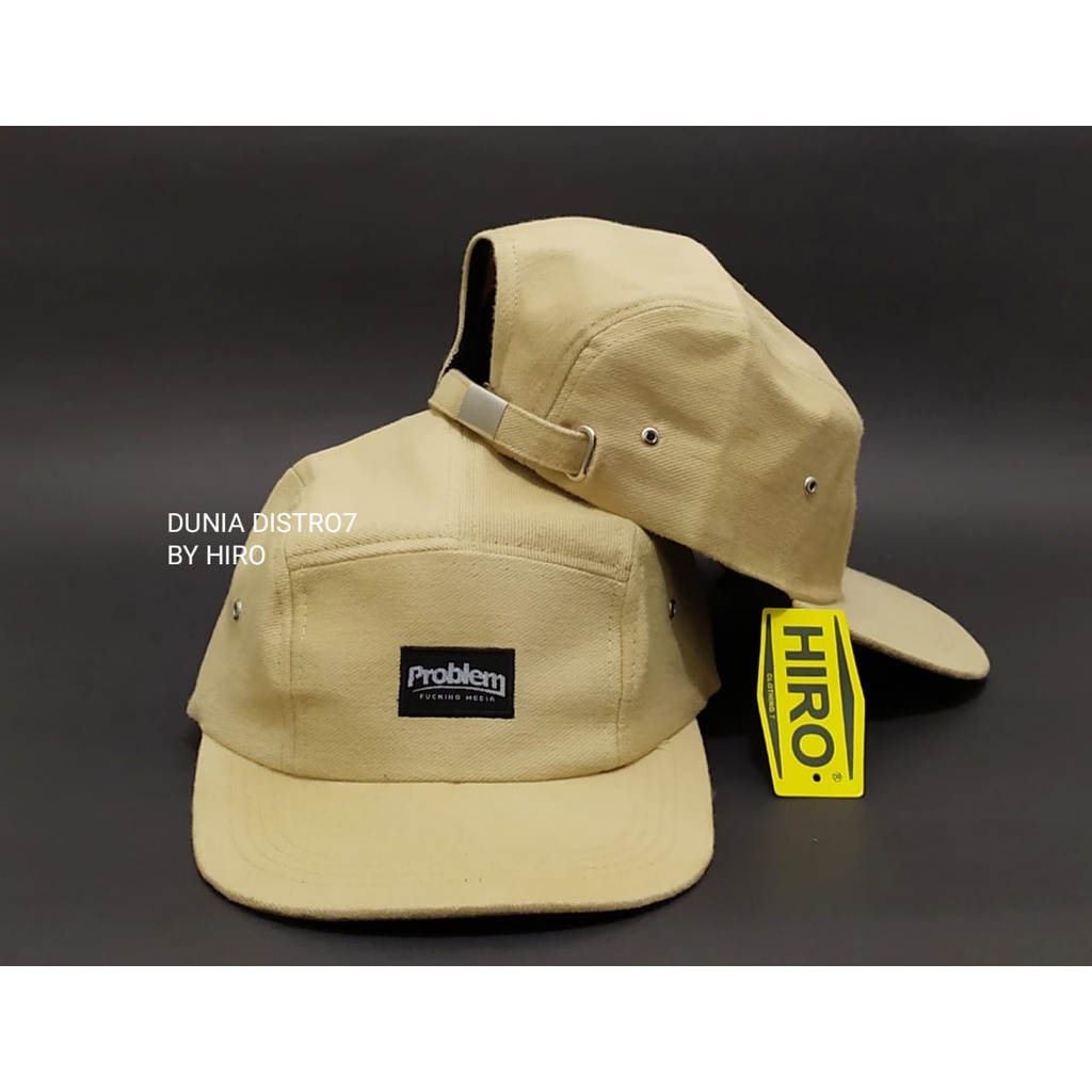 [COD]Topi Snapback Bordir PROBLEM Lima panel New Model/Topi Hip-Hop/Topi Distro Keren