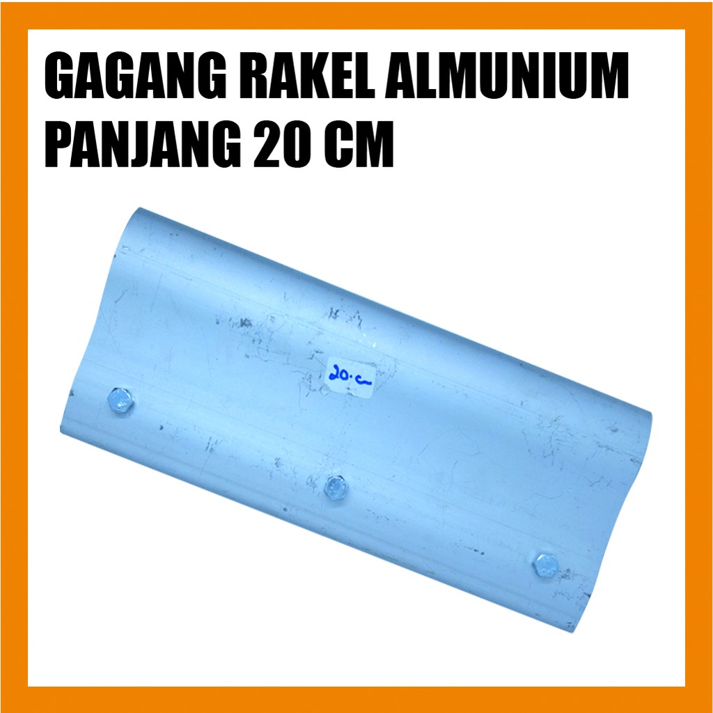 Gagang Rakel Sablon Almunium 20 cm
