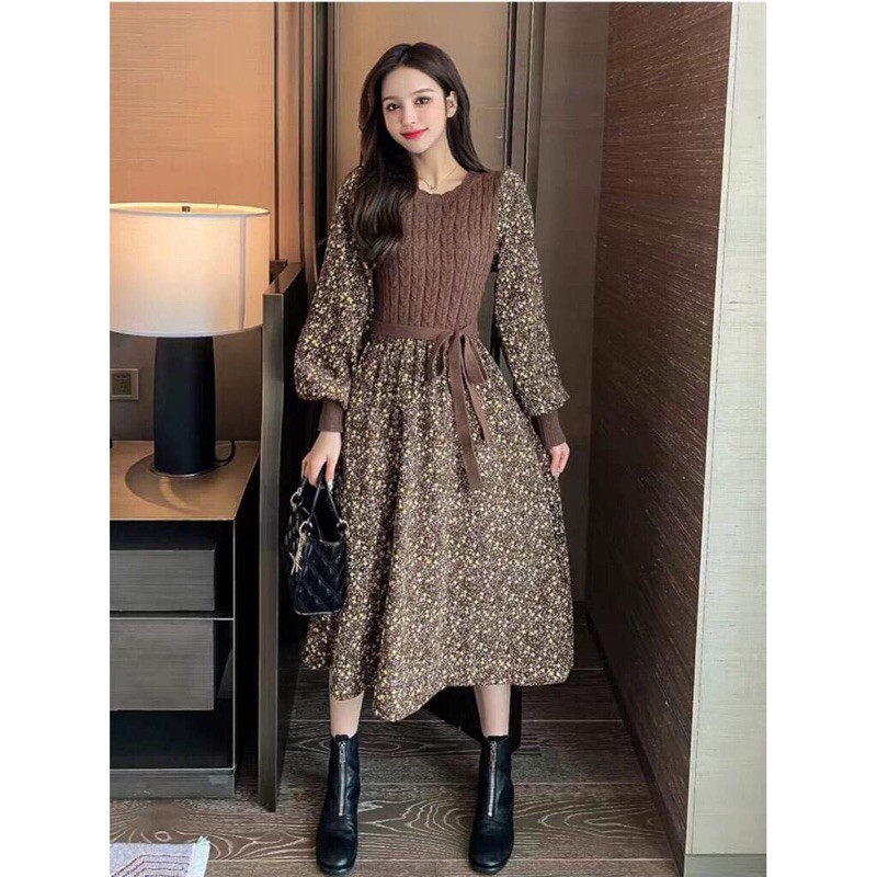 Phylicia Midi Dress Import | Dress Import Cantik Gaun Lebaran