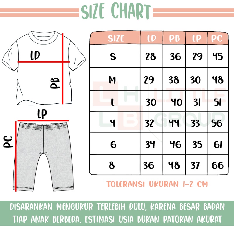 SETELAN BAJU ANAK PP CEWEK 1-8 TAHUN &quot;CEWEK EDITION&quot; / SETELAN BAJU ANAK KELFI