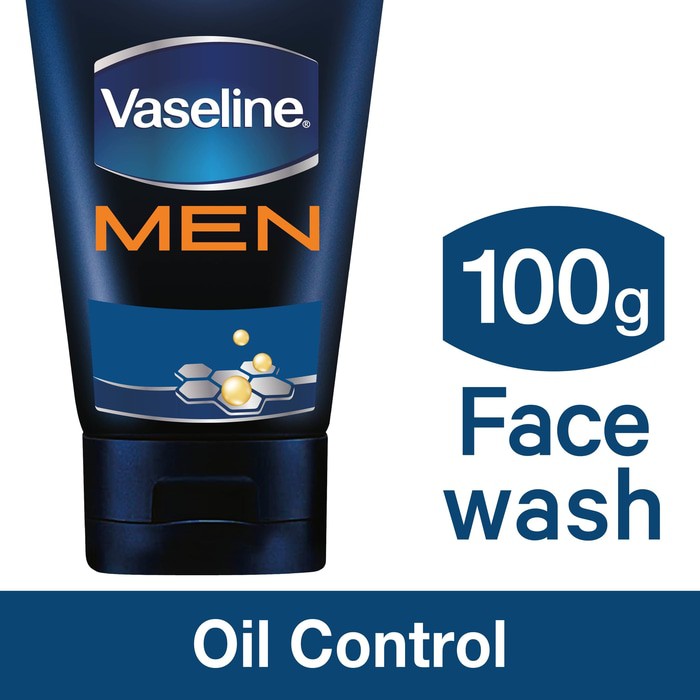 VASELINE MEN FACE WASH OIL CONTROL 100 G Unilever