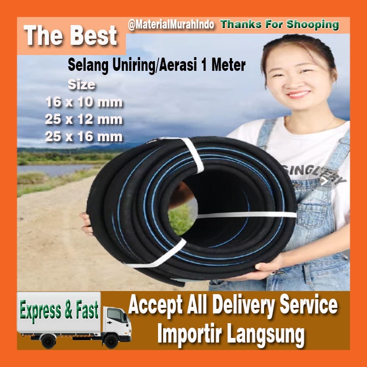 Selang Aerator nano Gelembung Uniring Flexible