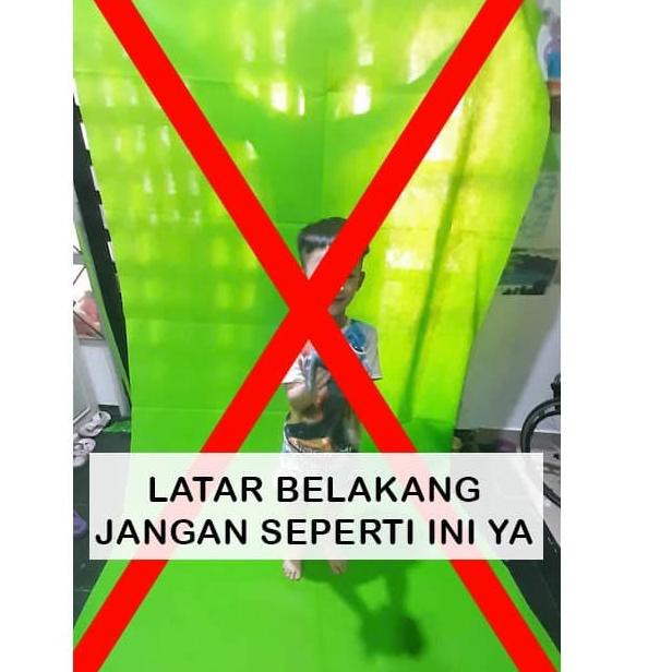

Murmer!!.!-009 GREEN SCREEN SPUNBOND 1.6m x 3m BISA JUGA UNTUK ZOOM
