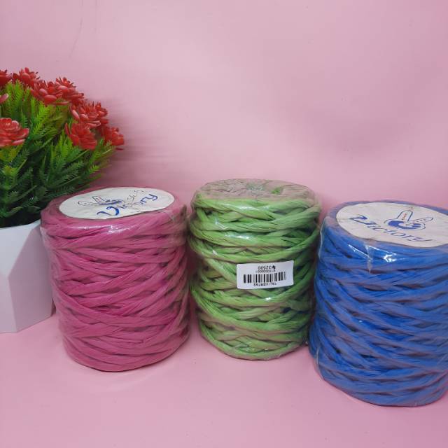 TALI KERTAS /TALI KRAFT / CRAFT / TALI PAPER BAG / TALI WARNA WARNI