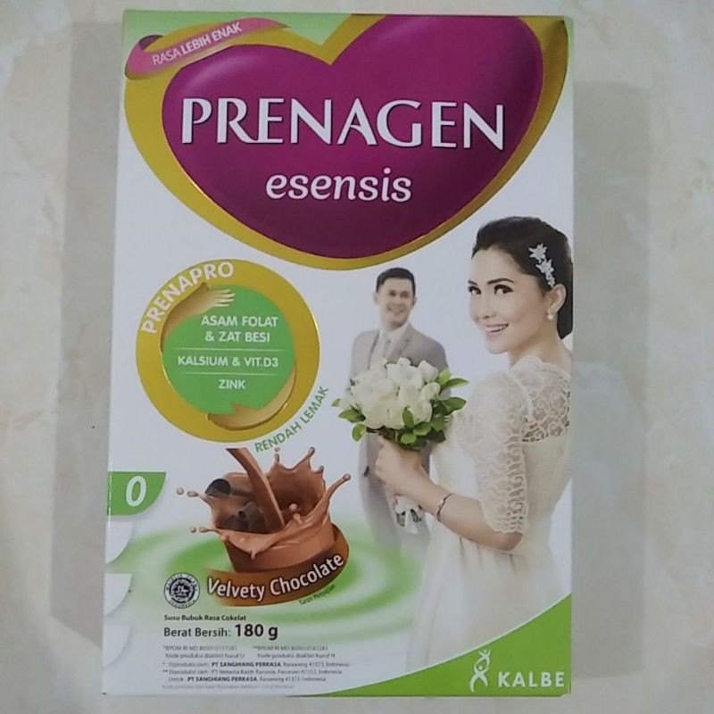 

prenagen esensis velvety coklat 180 gram