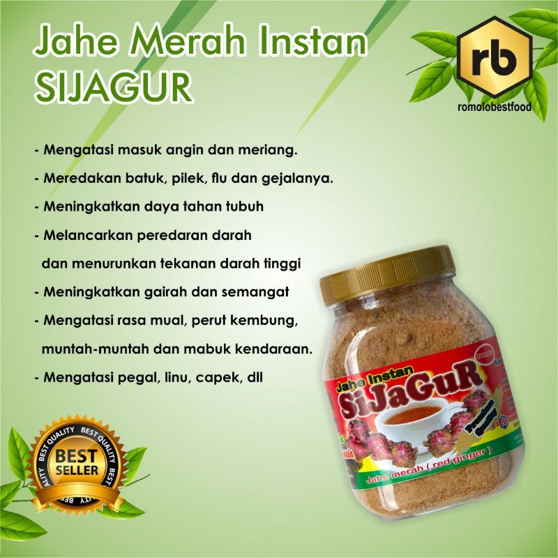 

Jahe Merah Instan Original 250g