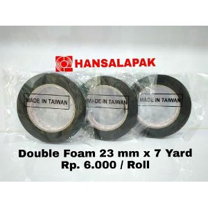 

Stok Ready double tape busa double foam 1 x 7 Y Grosir Lebaran