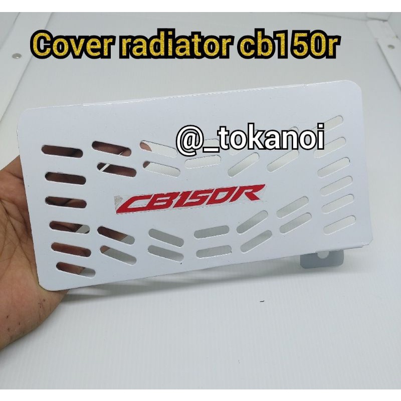 TUTUP / COVER RADIATOR CB150R, CB 150 R NEW CB150R STREET FIRE PUTIH