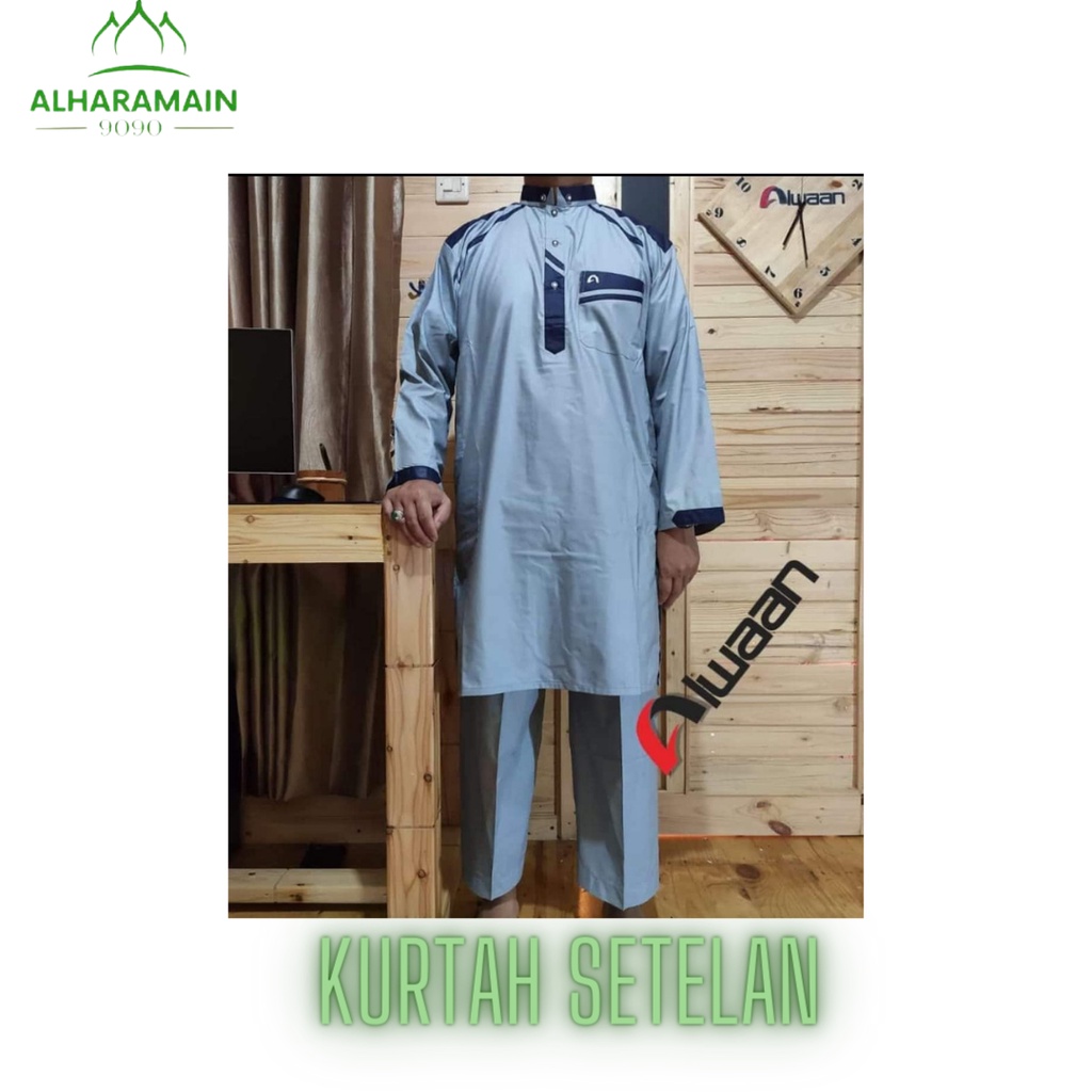 kurtah pakistan premium katun /koko setelan / Kurta hitam / kurtah putih /Kurta dewasa /Gamis Setelan /kualitas impor elegant