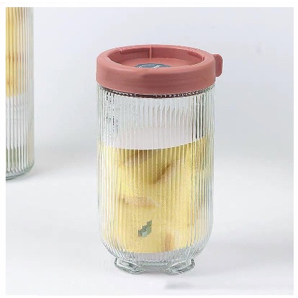 PROMO TOPLES Mini Toples Snack Food Storage Jar Toples Wadah Mini Plastik BL-6 -TERMURAH