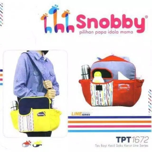 MOMS_ SNOBBY TPT 1672 TAS MOMS_ BAYI KECIL LINE SERIES