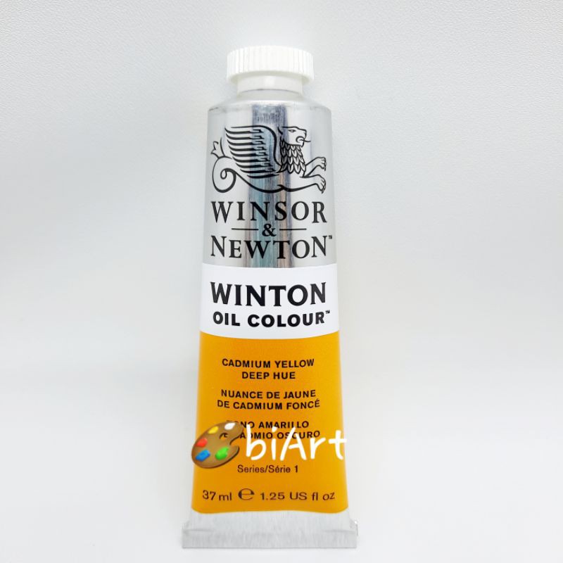 

Cat Minyak Winton Oil Colour 37 ml Cadmium Yellow Deep Hue Winsor & Newton