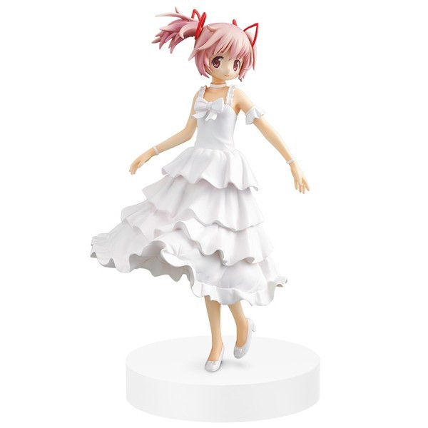 Figure SQ Madoka Magica Kaname Madoka White Onepiece ver Banpresto