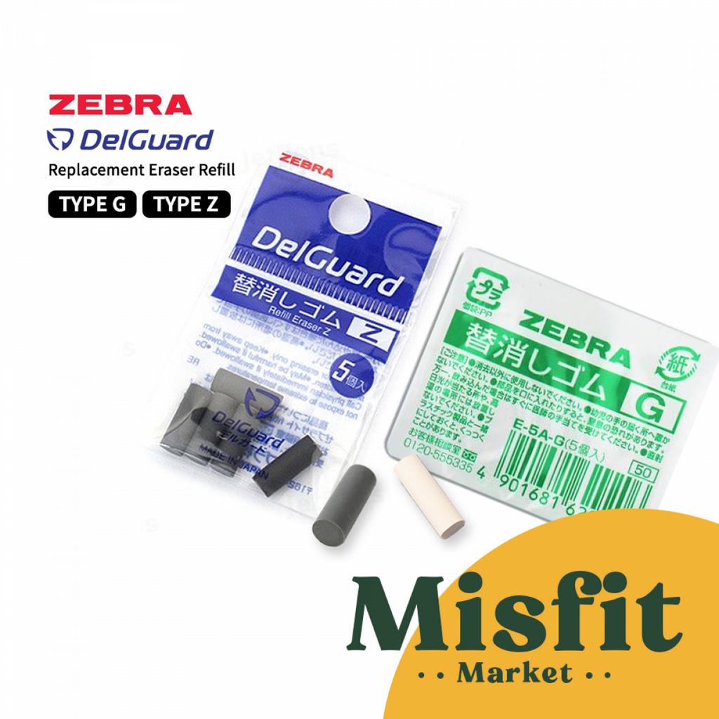 

ZEBRA Delguard Replacement Eraser Refill Isi Ulang Penghapus Pencil Pensil Mekanik Mechanical