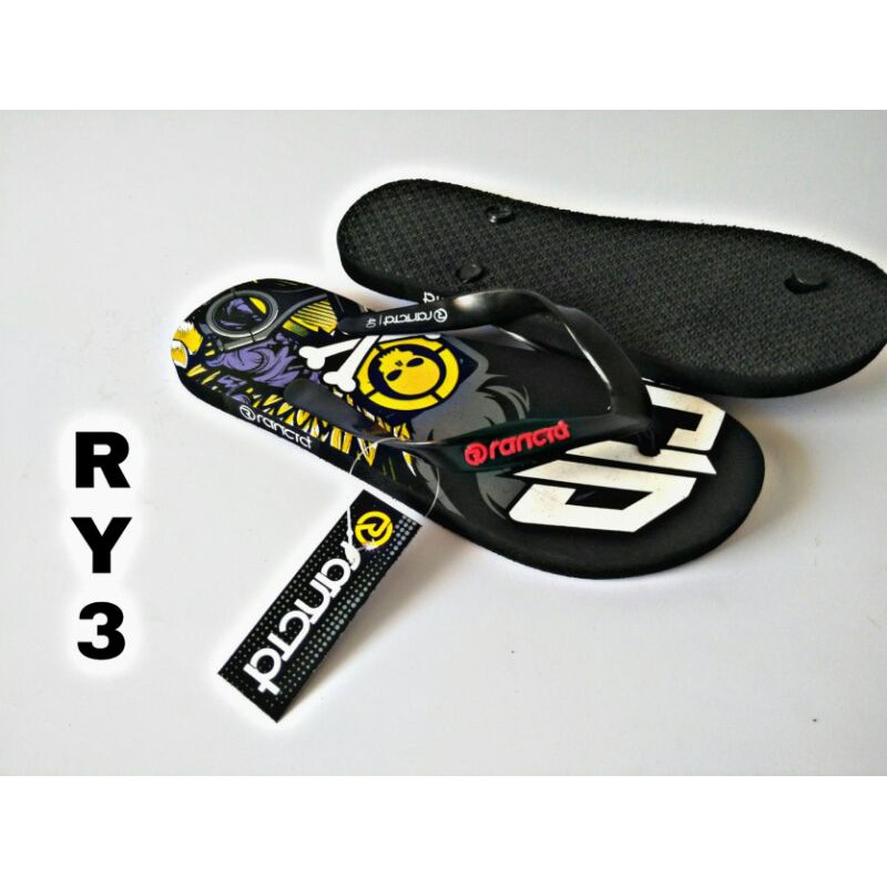 RANCID Sandal Japit Distro Pria Dewasa Original