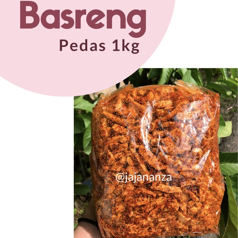 

BASRENG PEDAS DAUN JERUK 1KG/BASRENG PEDAS BANDUNG/BASRENG PEDAS