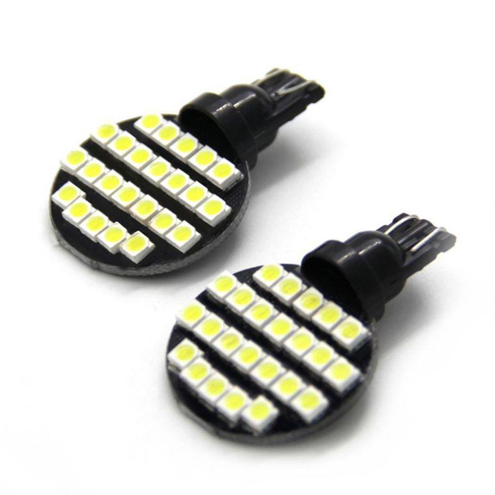 Preva 4Pcs Lampu Plat Nomor 4Pcs COB Super Terang3528 24SMD LED Dome Map