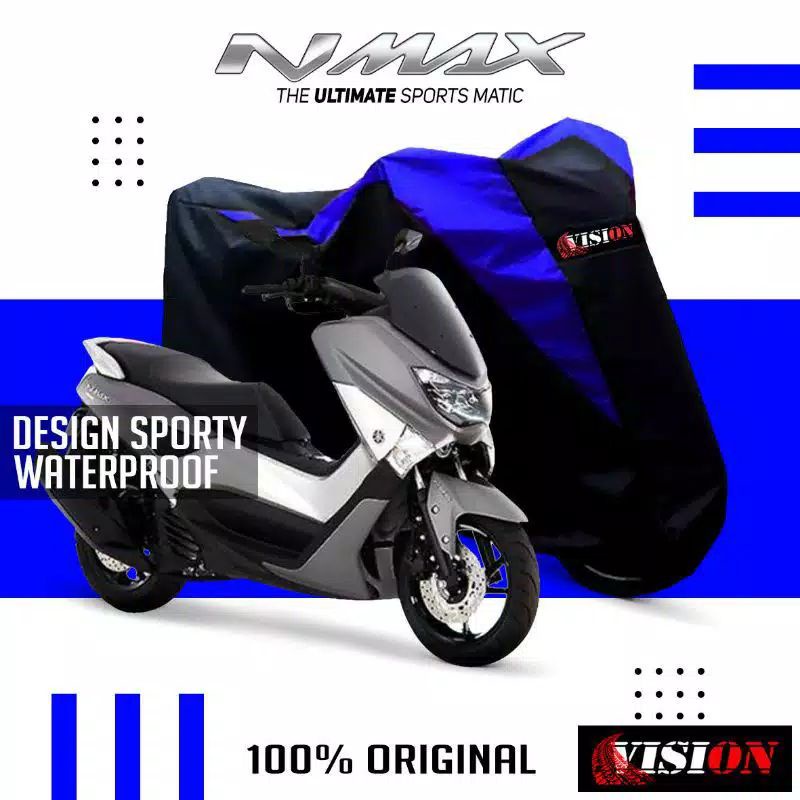 Cover motor Yamaha Nmax Anti air tahan panas Waterproof Nanopolister Indoor Outdoor