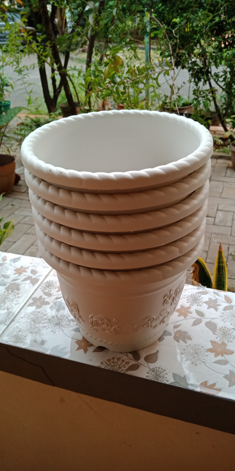 Pot Shallom 20 Putih