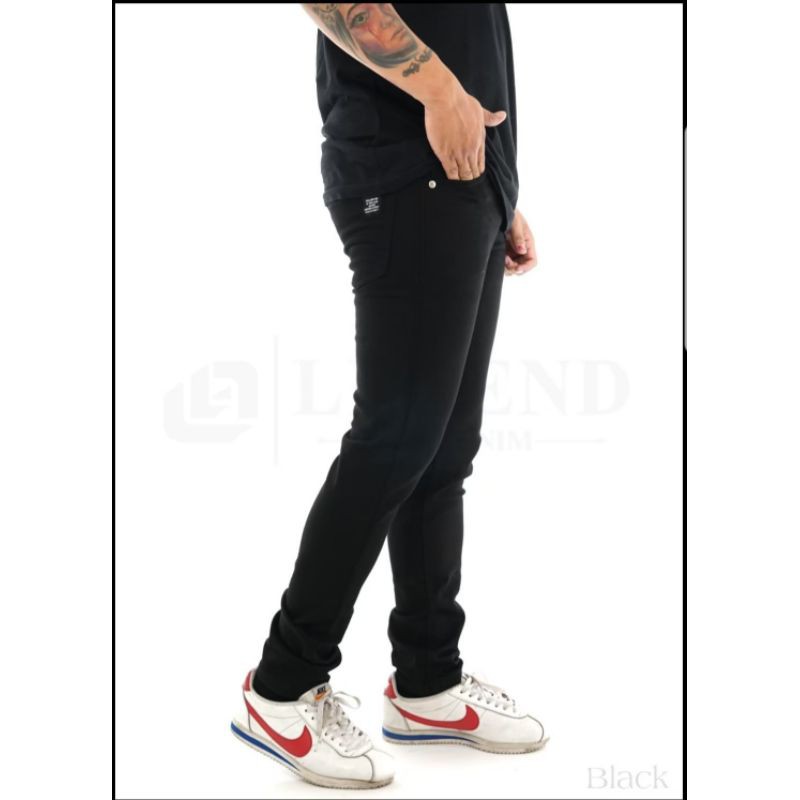 celana jeans TERLARIS panjang skinny semi slimfit fifteen cowo/cowok/pria murah dan grosir